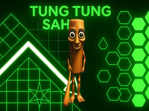 Sahur's Rhythmic Dash: Geometric Daw